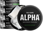 Fully Loaded Alpha Nootropic Pouches (Wintergreen) - 5 Latas - 15 Bolsitas por Lata