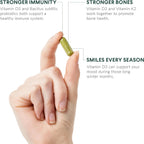Nutritional Roots Vitamina D3 K2 MK7 5000 UI – 60 Cápsulas