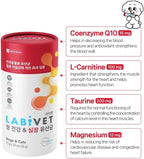 Probióticos para Perros y Gatos, Salud Digestiva y Suplemento Cardíaco, Polvo, 30 Unidades