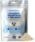 Vitamatic Colostro Bovino + Colágeno en Polvo - 454g (16 oz)
