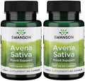 Swanson Full Spectrum Avena Sativa (Green Oat Grass) - 400mg, 60 Cápsulas (2 Envases)