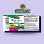 Nature's Answer Extracto de Hoja de Romero con Alcohol Orgánico, 1 fl oz