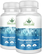 Natural Vida Fosfatidilserina 400 mg – 120 Cápsulas Vegetales (30 Dosis) – Sin Soja