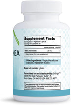 Fórmula Avanzada de DHEA del Dr. Dzugan :: Sin Gluten, Certificado GMP :: 25mg 60 Cápsulas :: Energía, Estado de Ánimo, Función Cognitiva