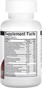 Kirkman Multivitamínico Avanzado para Adultos con 5-MTHF - 180 Cápsulas