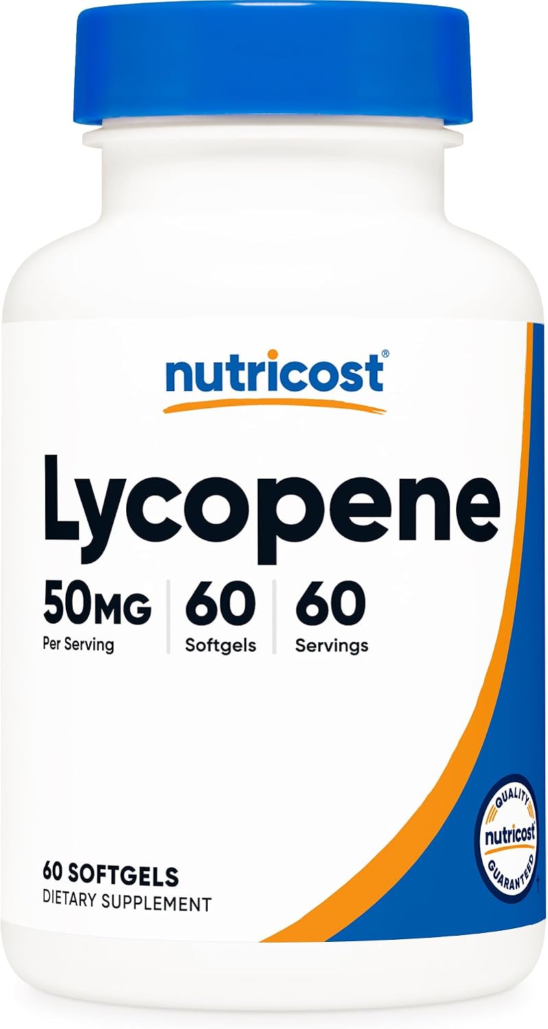 Nutricost Licopeno 50 mg - 60 Cápsulas Blandas
