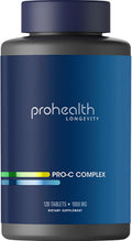 ProHealth Pro-C Complex™ Vitamina C 1000 mg con Bioflavonoides, Acerola, Escaramujo y Rutina (120 Comprimidos)