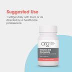 Allergy Research Group Vit D3 Complete - 120 softgels vegetales