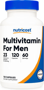 Nutricost Multivitamínico para Hombres - 120 Cápsulas