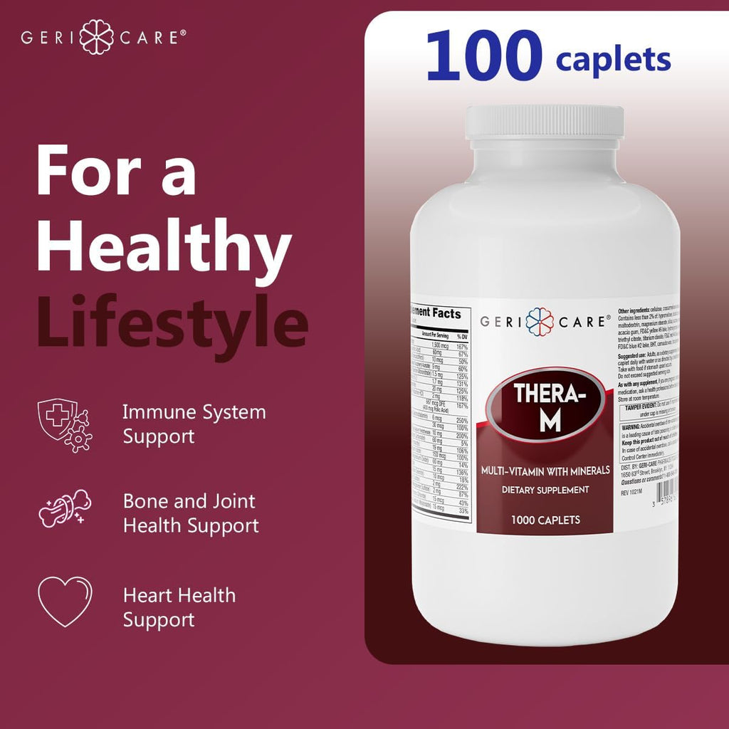 GeriCare Thera M Multivitamínico - 1000 Comprimidos