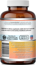Amazing Formulas Berberina 1000 mg, 120 Cápsulas
