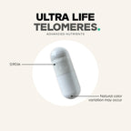 Codeage Ultra Life Telómeros - Suplemento con 5-MTHF, Vitamina B12 Metilcobalamina y Hierbas Adaptógenas - 90 Cápsulas