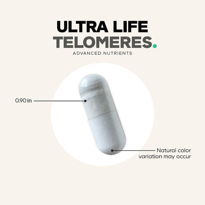 Codeage Ultra Life Telómeros - Suplemento – Vitamina B12 (metilcobalamina): La vitamina B12 contribuye al – Image 8