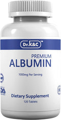Dr.K&C Premium Albúmina Proteína 1000mg, 120 Comprimidos