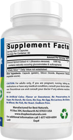 Best Naturals Extracto de Brotes de Brócoli, 1000 mg, 120 Cápsulas