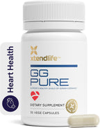 Xtendlife GG Pure – Geranylgeraniol 150mg – Apoyo para Usuarios de Estatinas, 30 Cápsulas