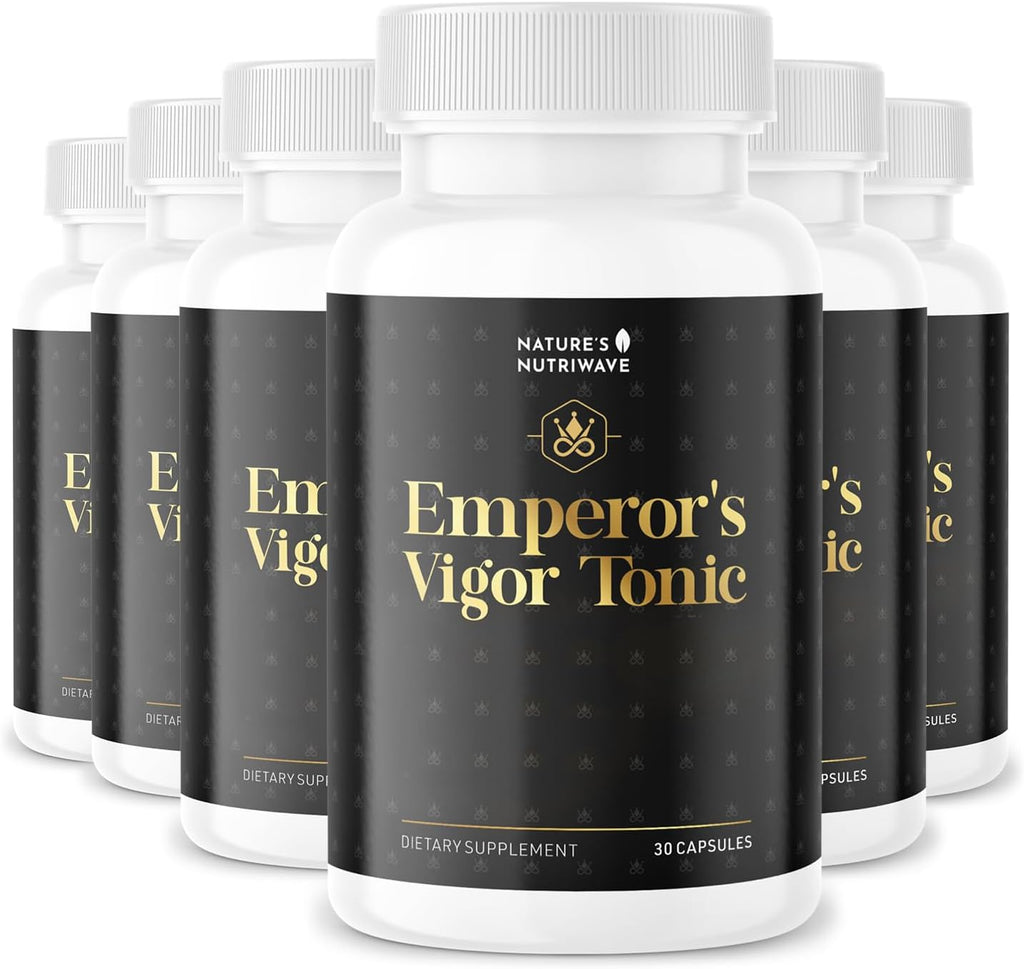 Emperor's Vigor Tonic – Fórmula Herbal – 60 Cápsulas