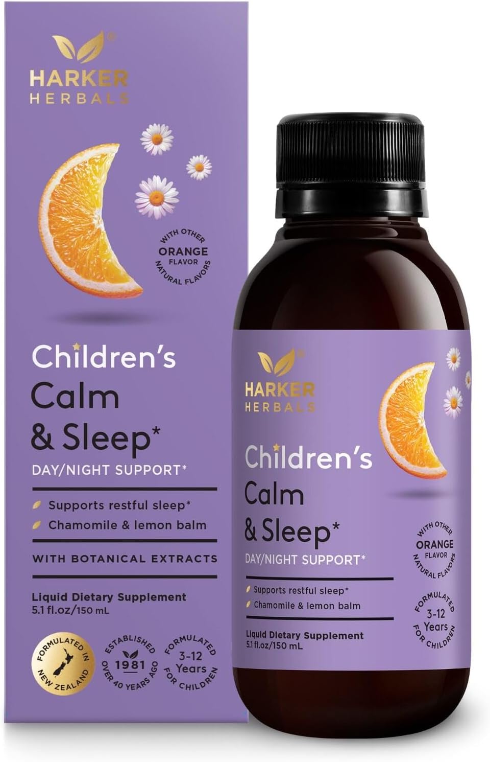 Harker Herbals Jarabe Infantil de Apoyo Pulmonar - 150 ml (30 Dosis)