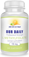Our Daily Vites L-Metilfolato 10 mg (10000 mcg) - 5-MTHF Folato Activo