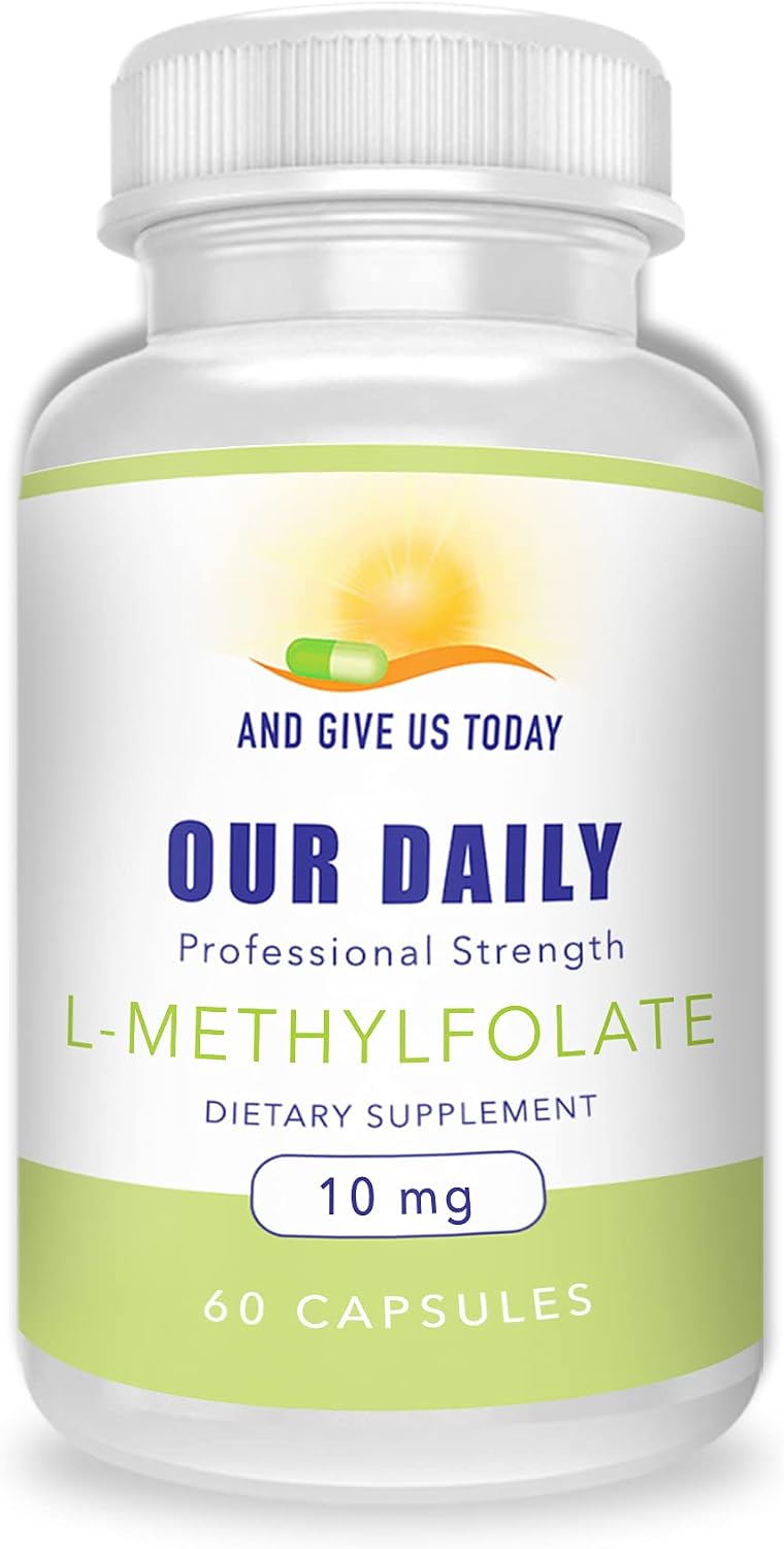 Our Daily Vites L-Metilfolato 10 mg (10000 mcg) - 5-MTHF Folato Activo