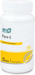 Klaire Labs SFI Health Pure-E - Vitamina E Natural con d-Alfa Tocoferol y Tocoferoles Mixtos (100 Cápsulas Blandas)