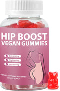 Natural BBL Gummies for Women Natural Curve, 60 Count Bear Shape Booty Gummies with Herbal Extracts & Multivitamins, Berry Flavor