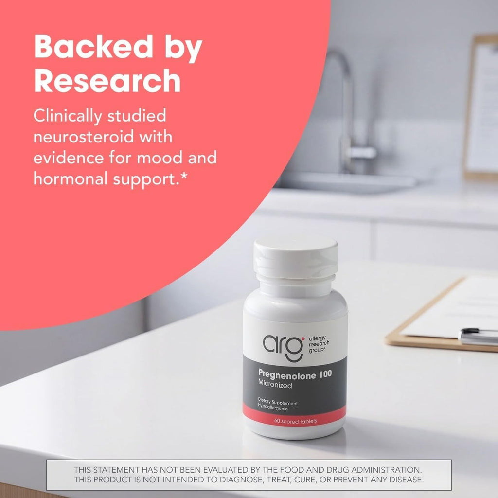 ARG Pregnenolona 100 mg - 60 Comprimidos