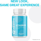 Revive MD Vitamina D3 5000 IU - 60 Cápsulas Blandas - Colecalciferol de Alta Potencia