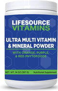 LifeSource Vitamins Ultra Multivitamínico y Mineral en Polvo con Fitoalimentos
