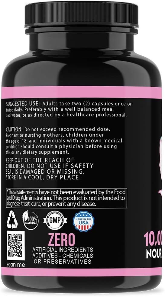 Angry Supplements Hair Envy - Biotina 10.000 mcg + Queratina