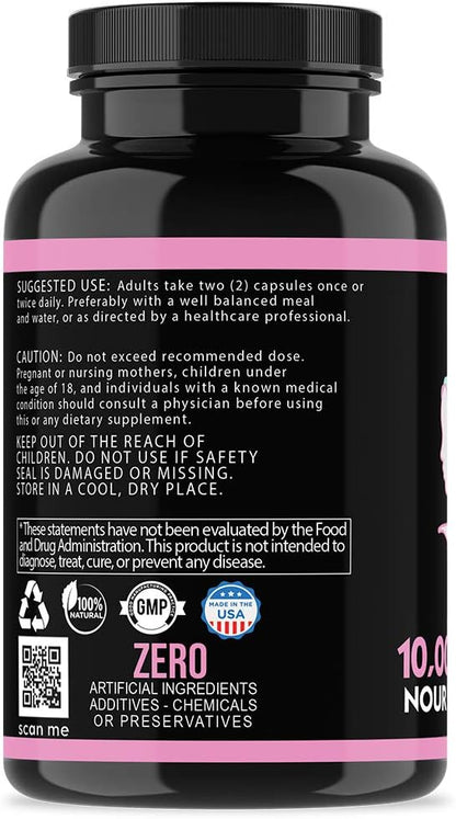 Angry Supplements Hair Envy - Biotina 10.000 – Piel: La biotina contribuye al mantenimiento de la piel en – Image 4