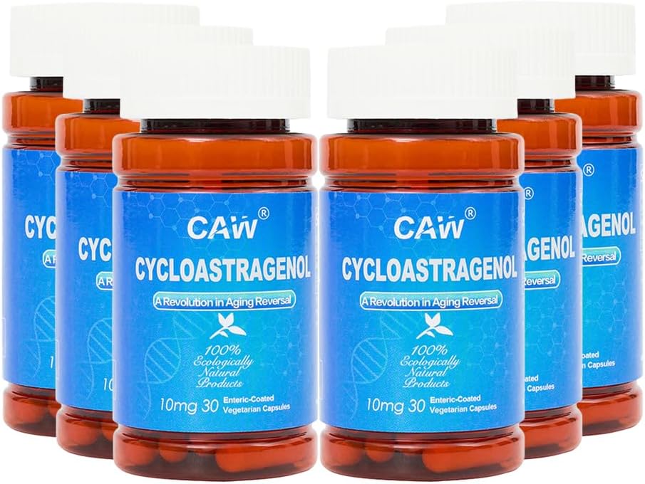 CAW Hypersorption Cycloastragenol 10 mg – 30 Cápsulas Entéricas Vegetales