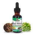 Nature's Answer Black Walnut and Wormwood Complex - Extracto Líquido Super Concentrado 2000 mg - Vegano, Sin Gluten, Sin Alcohol - 1 Fl Oz (Pack de 2)