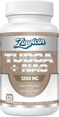 Zingicin TUDCA con NAC 1200mg - 60 Cápsulas - Suplemento Hepático