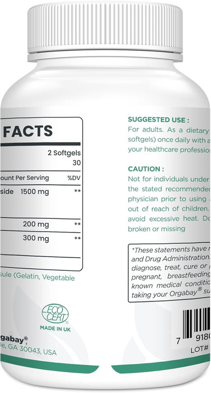 Orgabay Liposomal Nicotinamide Riboside 2000 – Reparación celular: Favorece la reparación del ADN y la salud – Image 3