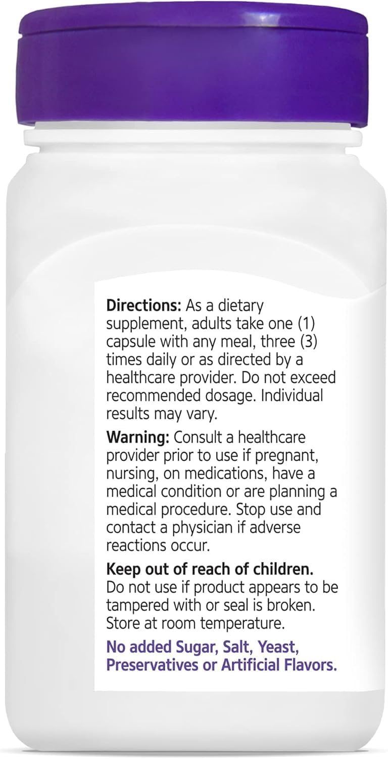 21st Century, Gelatina 600 mg, 100 Cápsulas (Pack de 3)