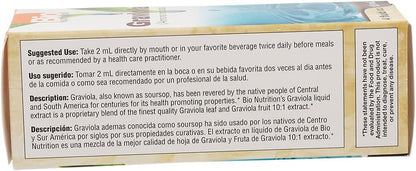 Bio Nutrition Extracto Líquido de Graviola (Guanábana) - 118 ml – Image 4