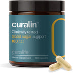 Curalin Blood Sugar Complex: Complejo de 9 Hierbas para el Metabolismo de la Glucosa y Energía - 180 Cápsulas