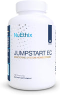 NuEthix Formulations Jumpstart EC, Suplemento para el sistema endocrino, 120 cápsulas