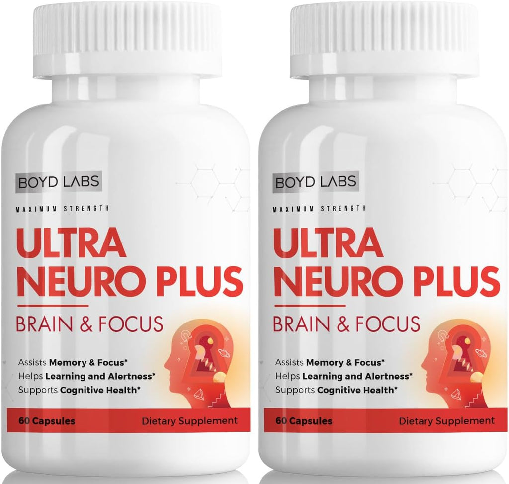 Ultra Neuro Plus Brain & Focus Formula - 60 Cápsulas (3)