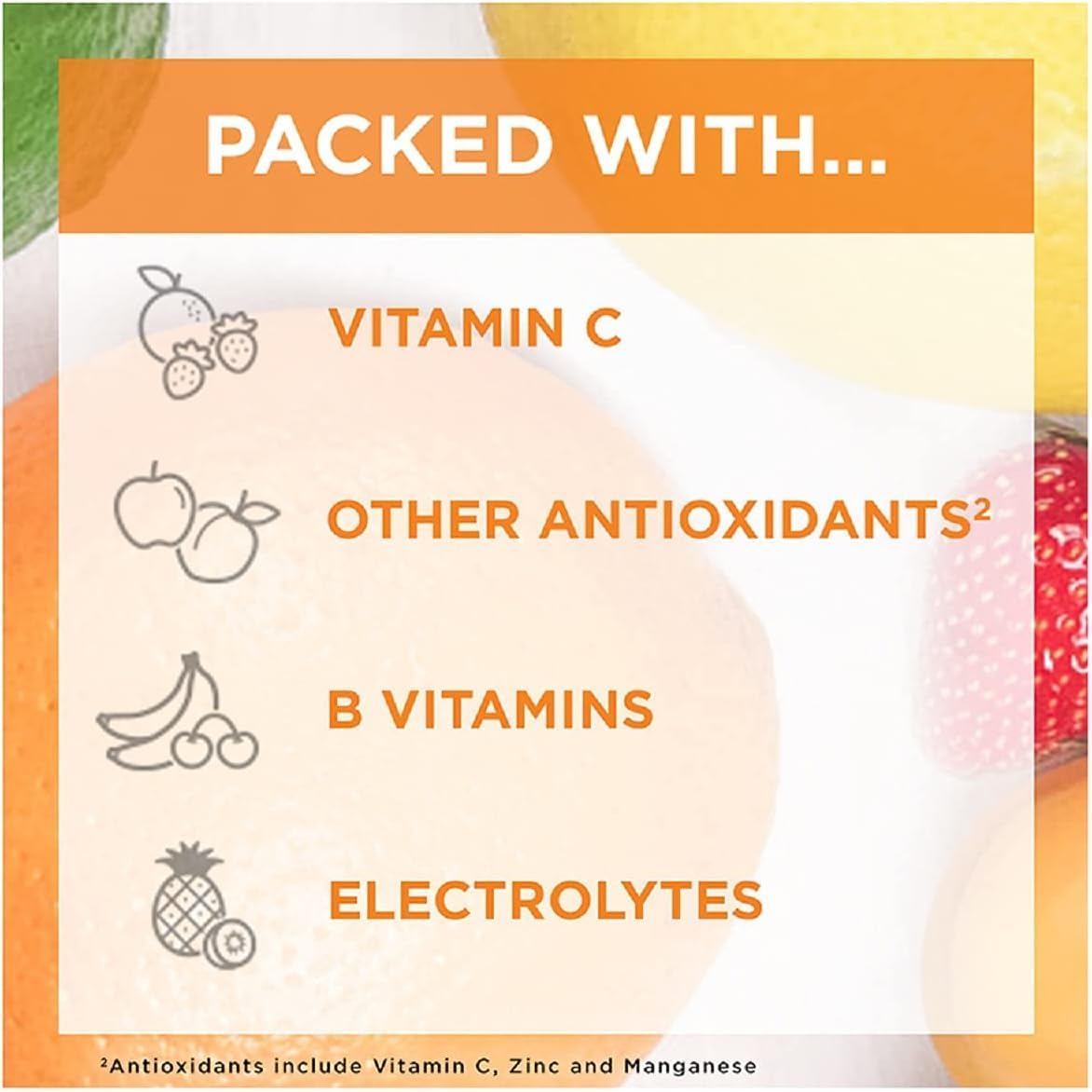 Emergen-C 1000mg Vitamina C en Polvo - Sabor Frambuesa - 30 sobres