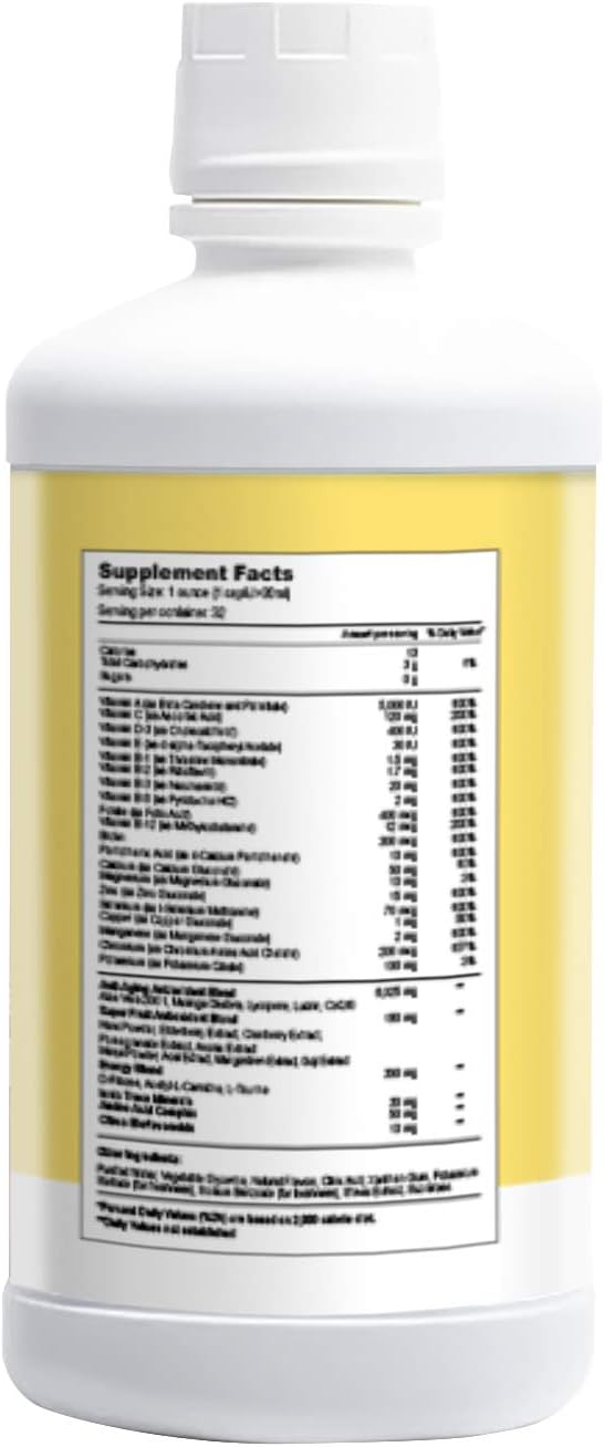 Bella All Natural Moringa Juice Energy Plus - Bebida Multivitamínica y Antioxidante - 946ml