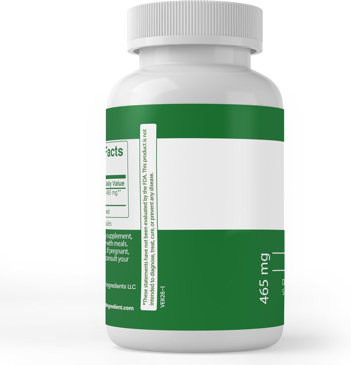 PURE ORIGINAL INGREDIENTS Cápsulas de Extracto de Brócoli, 100 Cápsulas, Puro Sin Aditivos