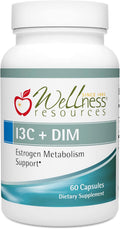 Wellness Resources I3C + DIM (60 Cápsulas) - Apoyo al Metabolismo de Estrógenos y Detoxificación
