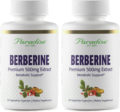 Paradise Herbs, Extracto de Berberina, 500 mg, 60 Cápsulas Vegetarianas – Image 9