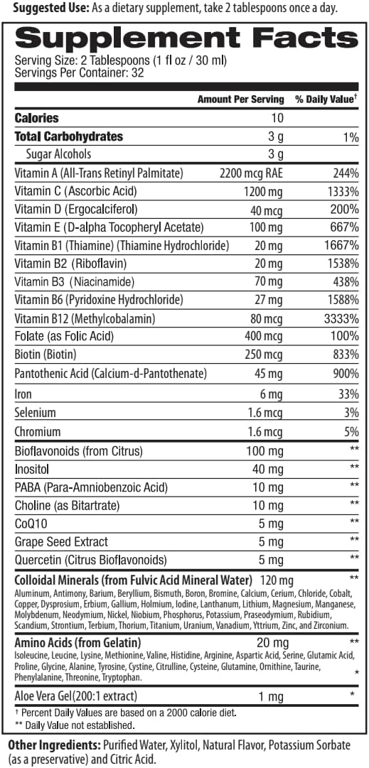 Elevatic Mega Multivitamínico Líquido - 960 ml