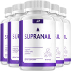 Supranail Cápsulas para Uñas - Fórmula Oficial con Vitamina C, Biotina, Zinc y Niacina (5 Paquetes - 300 Cápsulas)