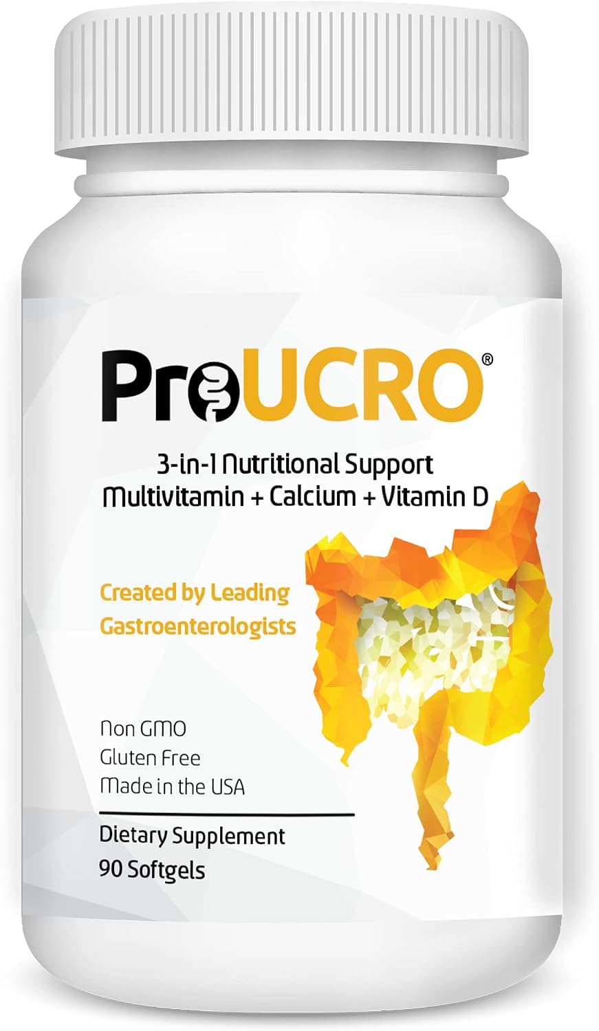 Multivitamínicos para el Intestino: Apoyo Nutricional para IBD - Cápsulas Blandas (30 Días)