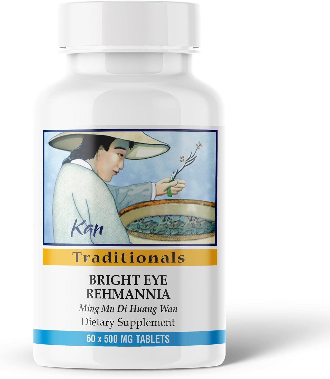 Kan Herbs Bright Eye Rehmannia 60 comprimidos
