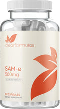Clear Formulas Bioactive SAM-e 500mg - 60 Cápsulas